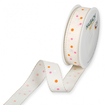 Druckband "Konfetti" Creme