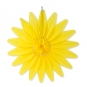 Wabenpapier "Blume", Farbe: gelb