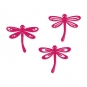 Filz-Libellen, sortiert, Farbe: pink