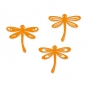 Filz-Libellen, sortiert, Farbe: orange