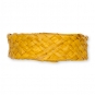 Flechtband Natur-Raffia 20mm, Farbe: gelb