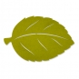 Filz-Deko "Herbstblatt", Farbe: Schilfgrn