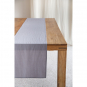 Baumwoll-Tischlufer uni, Farbe: Grau